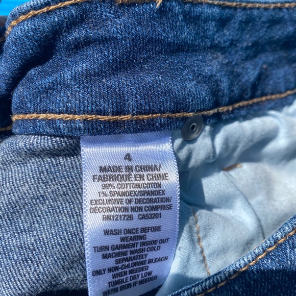 Blue Aeropostale Shorty Shorts - Picture 3 of 4